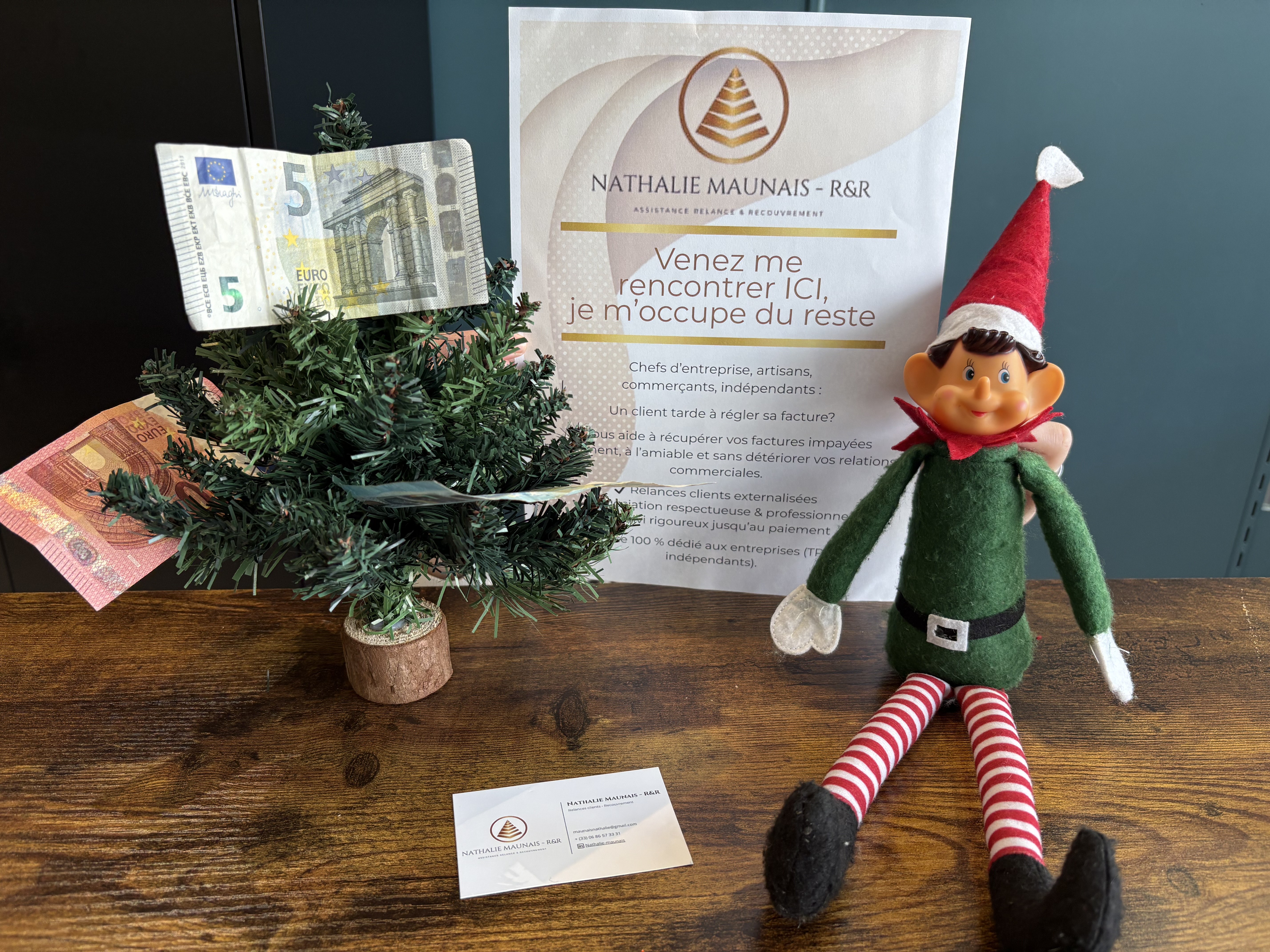 🎄 C’est Noël : mon lutin du recouvrement est mobilisé tout le mois ! 🎅✨