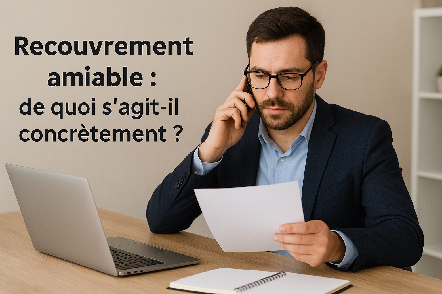 Recouvrement amiable : de quoi s’agit-il concrètement ?